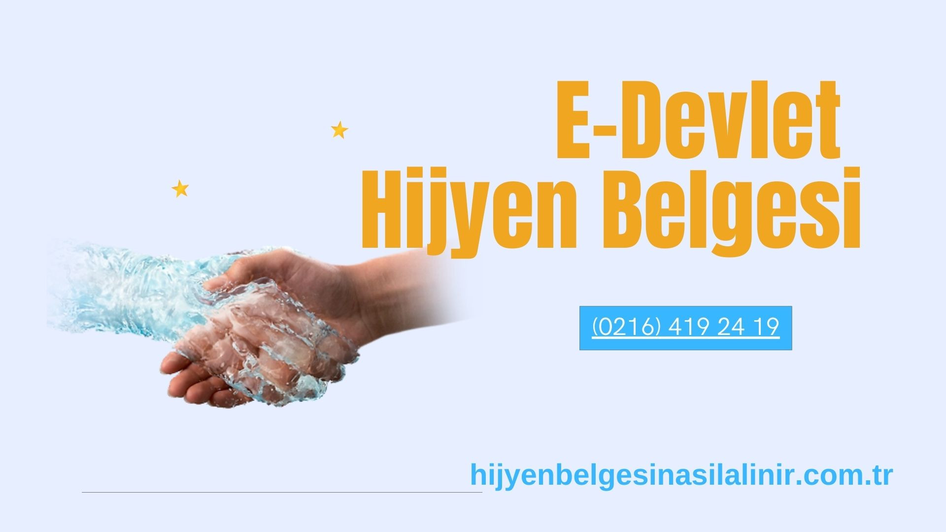 E-Devlet Hijyen Belgesi